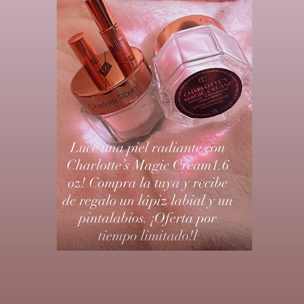 Charlotte Tilbury Magic Cream Set - Pink and Gold